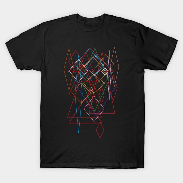 diamond - abstract art T-Shirt by Nikokosmos